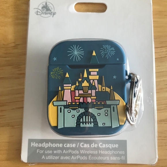 Disney Other - NEW WITH TAG DISNEYLAND SLEEPING BEAUTY CASTLE HEADPHONE CASE